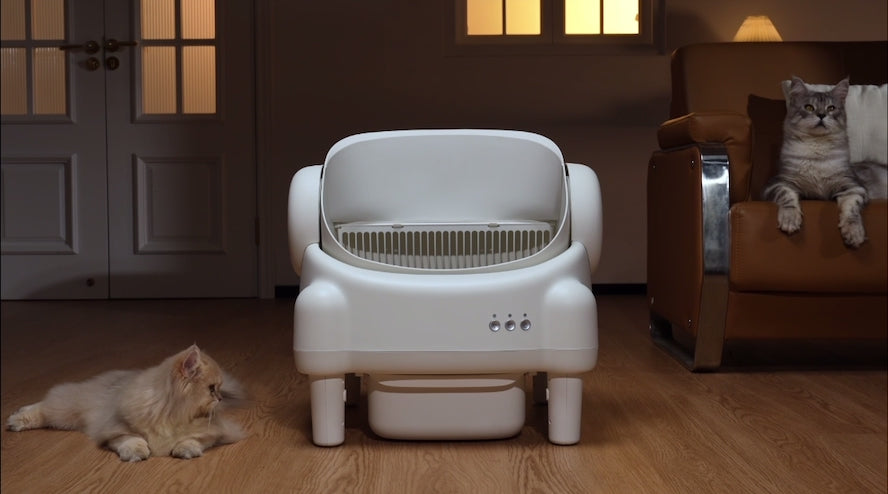 Self Cleaning Multi-cat Odor-Free Automatic Litter Box with APP Control